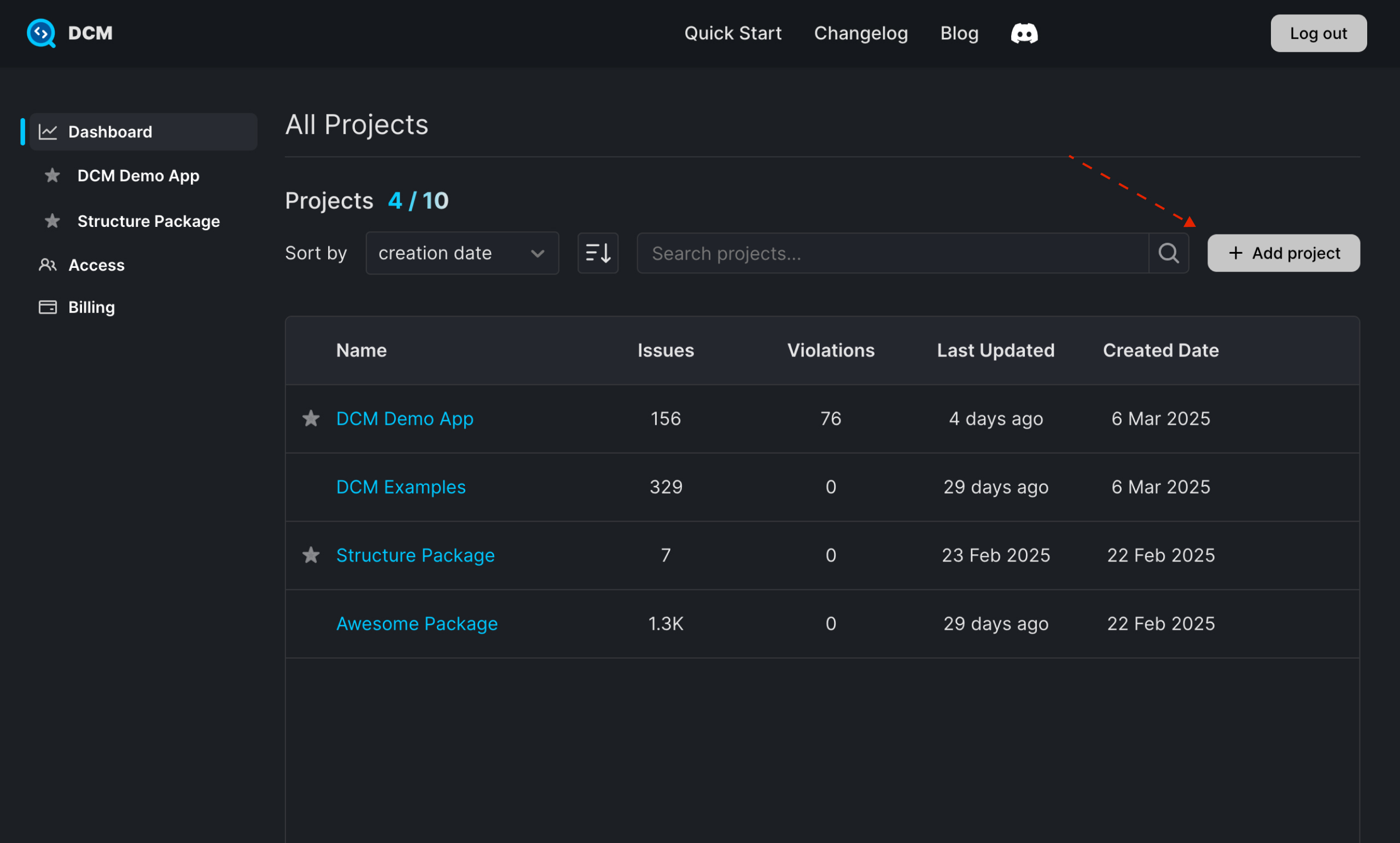 Add Project