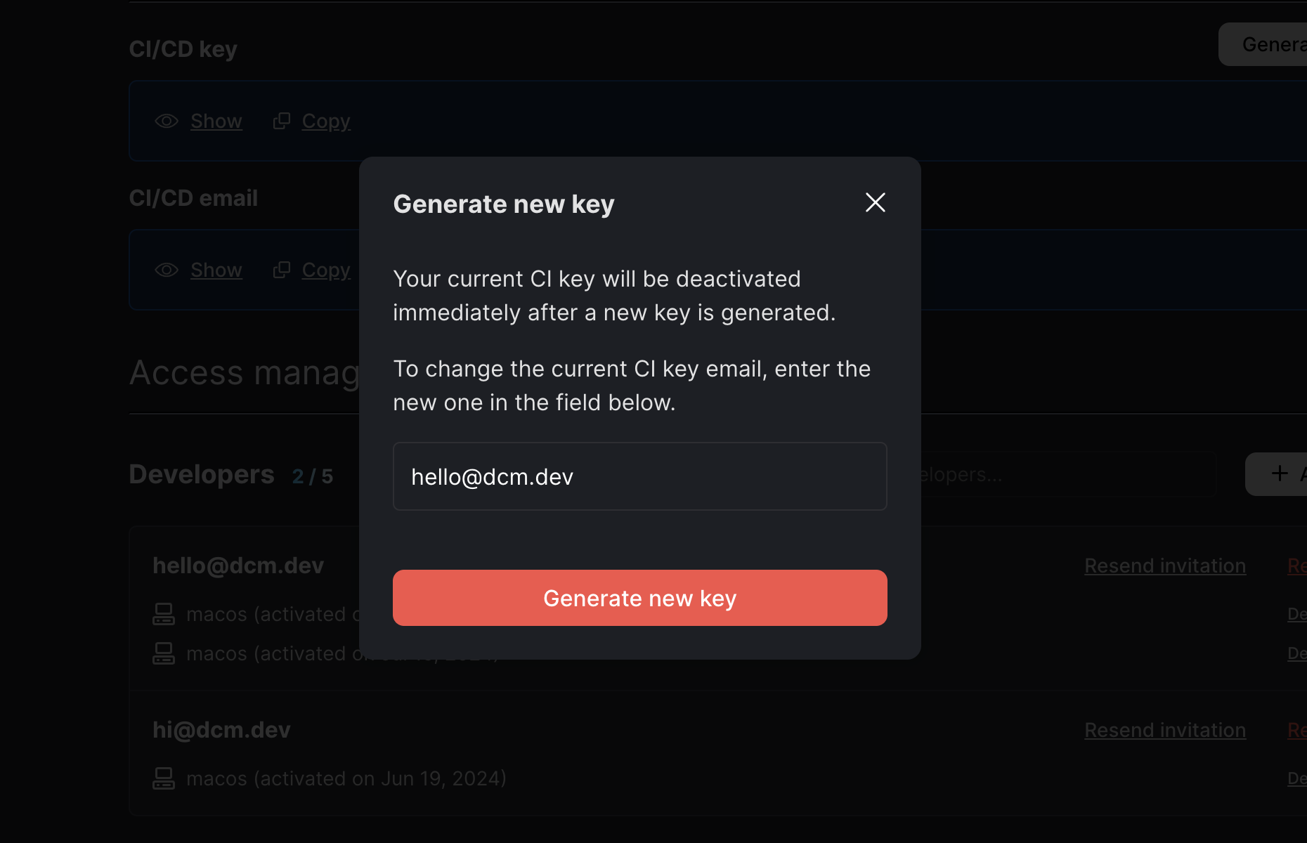 License Keys