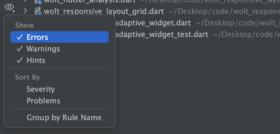 New View Options